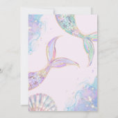 Oneder The Sea 1st Birthday Girl Invitation (Dos)