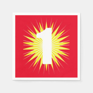 Onederful 1e verjaardagsfeestje servet