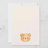 Onederful Bear First Birthday Party Invitation (Dos)