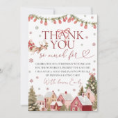 ONEderful Christmas Thank You Card Kaart (Voorkant)
