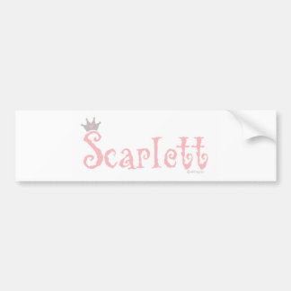 ONEderful Scarlett Bumpersticker