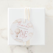 ONEderful Wereld 1e Verjaardagsfeestje Favor Label (In situ)