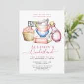 Onederland 1er anniversaire Par-Tea Invitation (Debout devant)