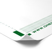 ONEdesign_ReflectionLogo Poster (Hoek)