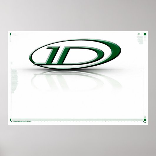ONEdesign_ReflectionLogo Poster (Voorkant)