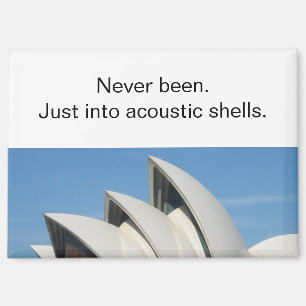 Oneerbiedige Sydney Opera House Reis Koelkast Magneet