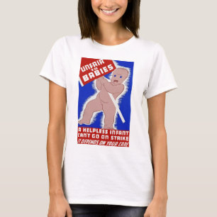 Oneerlijke behandeling van baby's t-shirt