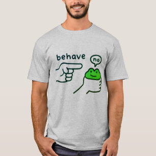 Oneerlijke Kikker Grappige Kikker Meme T-shirt