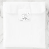 Oneerlijke sticker (Tas)