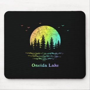 Oneida meer outdoor avontuur familie vakantie muismat