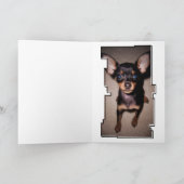 oneigenlijke herdenkingskaart voor gezelschapsdier kaart (Binnen)