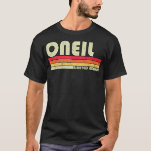 ONEIL Achternaam Funny Retro  80s 90s Gifts Me T-shirt