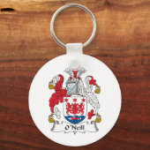 O'Neill Family Crest Sleutelhanger (Voorkant)