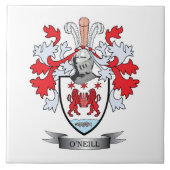 O'Neill-jasje over wapens Tegeltje (Voorkant)