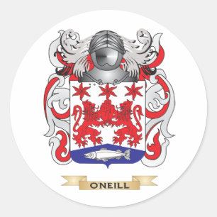 O'Neill Wapenlaag (gezinscrest) Ronde Sticker