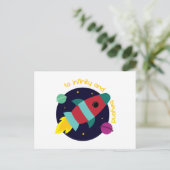 oneindig en verder briefkaart (Staand voorkant)