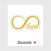 Oneindig Leren Sticker (Vel)
