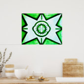 oneindig licht poster (Keuken)