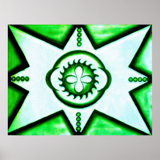 oneindig licht poster