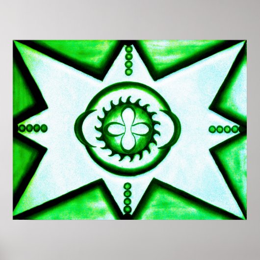 oneindig licht poster (Voorkant)