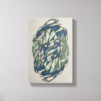 Oneindig webcanvas canvas afdruk