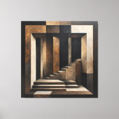 Oneindige Afdaling Canvas Afdruk (Voorkant)