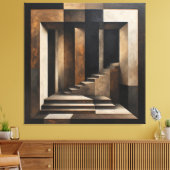 Oneindige Afdaling Canvas Afdruk (Insitu (Woonkamer))