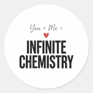 Oneindige Chemie Sticker Geschenk voor Wetenschaps
