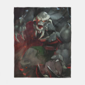 Oneindige Crisis Doomsday illustratie Fleece Deken (Voorkant)