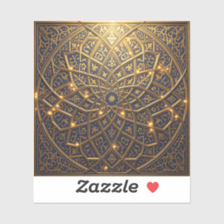 Oneindige Geometrie – Islamitisch Geometrisch Patr Sticker