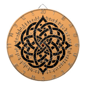 Oneindige Harmonie: Heilige Mandala-Keltische Symb Dartbord