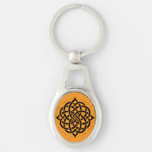 Oneindige Harmonie: Heilige Mandala Keltische Symb Sleutelhanger