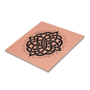 Oneindige Harmonie: Heilige Mandala-Keltische Symb Tegeltje