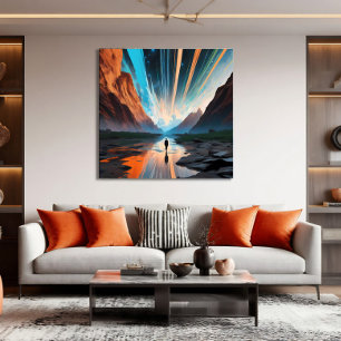 Oneindige Horizon Canvas Afdruk