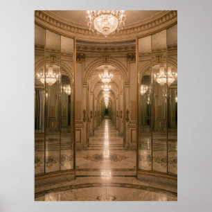 Oneindige Koninklijke Spiegelzaal Poster
