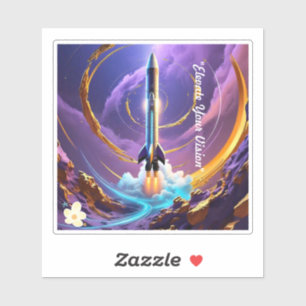 "Oneindige kosmische mogelijkheden" Sticker