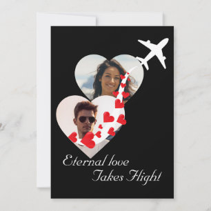 Oneindige Liefde Koppel, Foto, Romantisch, Huwelij Kaart