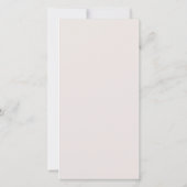 Oneindige Liefde Licht Roze Save The Date Trouwdag (Achterkant)