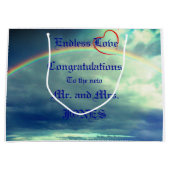 Oneindige Liefde Trouwcadeautas Groot Cadeauzakje (Voorkant)