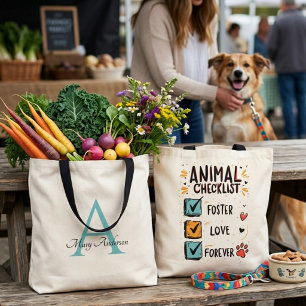 Oneindige Liefde voor Dieren Reddings Geschenk voo Draagtas
