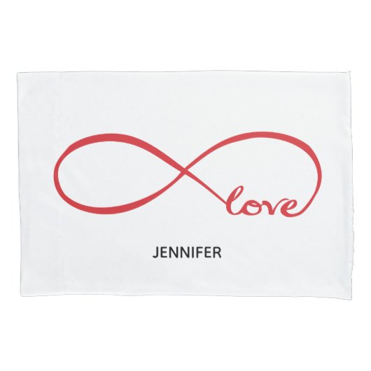 Oneindige Liefde Zijn en Haar Kussensloop (Voorkant-Links)