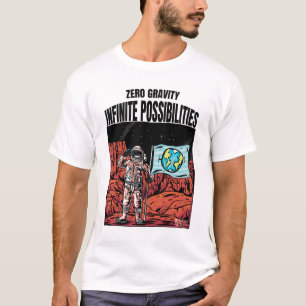Oneindige Mogelijkheden Mannen Wit T-shirt