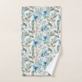 Oneindige mogelijkheden met winterbloemen - bad handdoek (Handdoek)