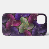 Oneindige Paarse Abstracte Wens Case-Mate iPhone Case (Achterkant (horizontaal))
