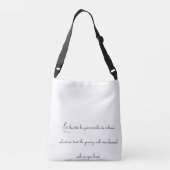 Oneindige potentiele Canvas tas (Achterkant)