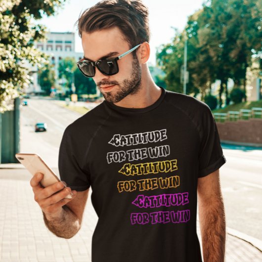 Oneindige reflecties houding voor de overwinning t-shirt