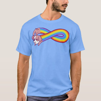 Oneindige Regenboog Hond T-shirt