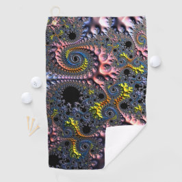 Oneindige Spiraal Rijken Golfhanddoek