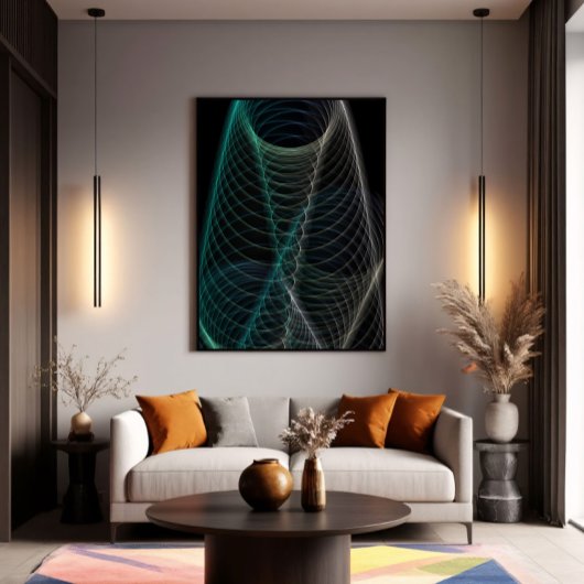 oneindige spiraaltjes poster