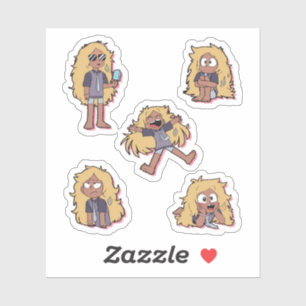 oneindige trein sticker